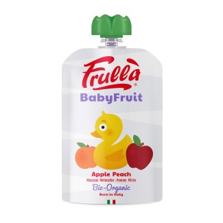 Piure Bio Măr și Piersică +6 luni 100g Frulla Piure Bio Măr și Piersică +6 luni 100g Frulla