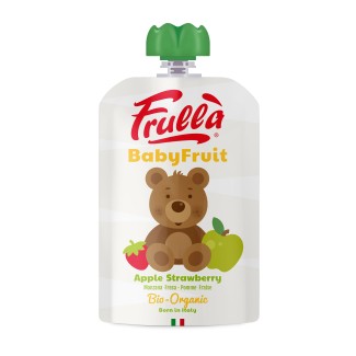 Piure Bio Măr și Căpșuni +6 luni 100g Frulla Piure Bio Măr și Căpșuni +6 luni 100g Frulla