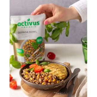 Bol BIO de Quinoa cu Legume 250g Activus Bol BIO de Quinoa cu Legume 250g Activus