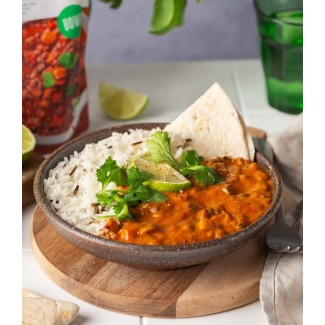 Curry Roșu cu Ciuperci Shiitake și Linte 283g Activus