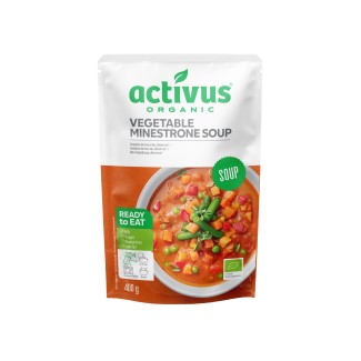 Supă BIO Minestrone 400G Activus Supă BIO Minestrone 400G Activus