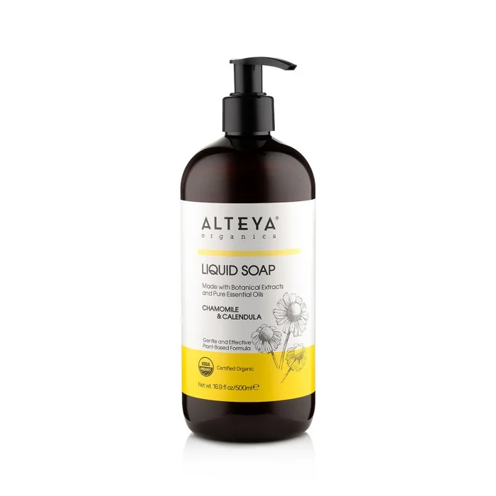 Săpun Lichid Bio Mușetel și Gălbenele 500ml Alteya
