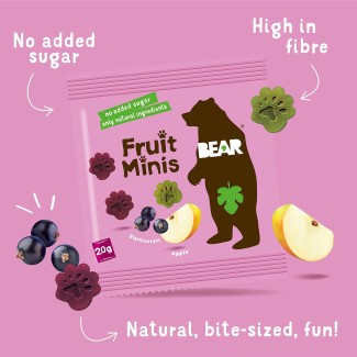 Jeleuri Jungle Coacăze Negre și Mere 20g Bear