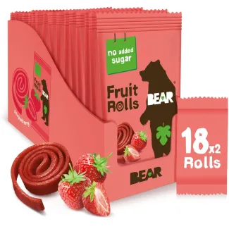 Rulouri Yoyo Căpșuni 20g Bear