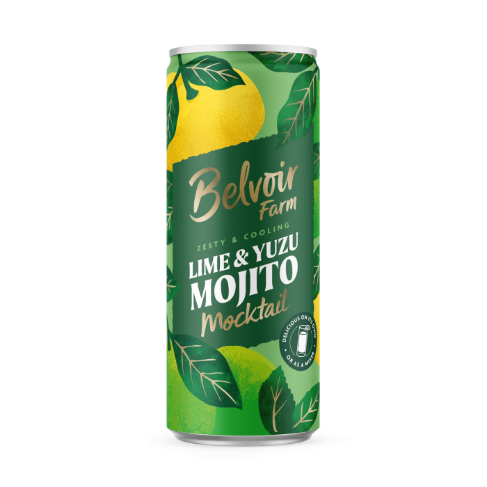 Cocktail Fără Alcool Mojito 12 x 250ml Belvoir Cocktail Fără Alcool Mojito 12 x 250ml Belvoir
