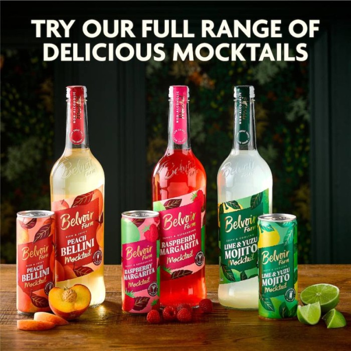 Cocktail Fără Alcool Mojito 12 x 250ml Belvoir Cocktail Fără Alcool Mojito 12 x 250ml Belvoir
