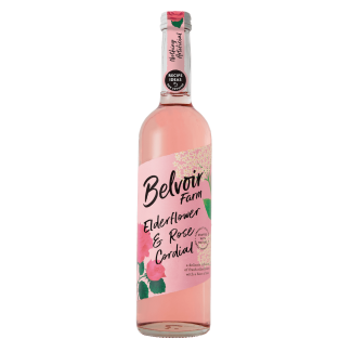 Sirop (Cordial) cu Flori de Soc si Trandafir 500ml Belvoir