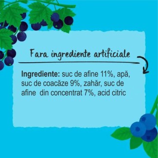 Sirop (Cordial) cu Afine și Coacăze Negre 500ml Belvoir
