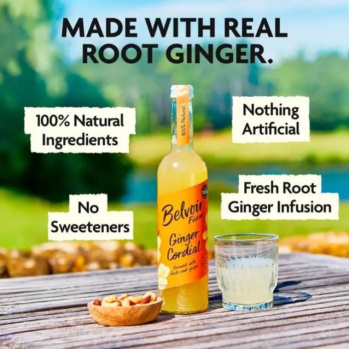 Sirop (Cordial) de Ghimbir 500ml Belvoir