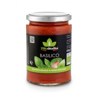 Sos Bio pentru Paste cu Busuioc 350g Bioitalia Sos Bio pentru Paste cu Busuioc 350g Bioitalia