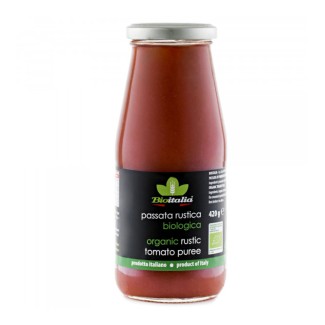 Passata de Roșii Rustică Bio 420g Bioitalia Passata de Roșii Rustică Bio 420g Bioitalia