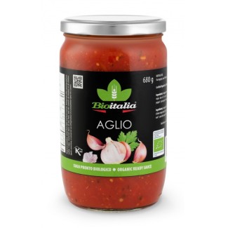 Sos Bio pentru Paste cu Usturoi Copt 350g Bioitalia Sos Bio pentru Paste cu Usturoi Copt 350g Bioitalia