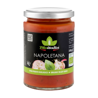 Sos de Roșii Bio Napoletan 350g Bioitalia Sos de Roșii Bio Napoletan 350g Bioitalia