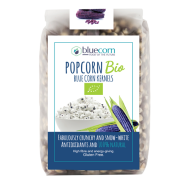 Porumb BIO albastru pentru popcorn 350g Bluecorn