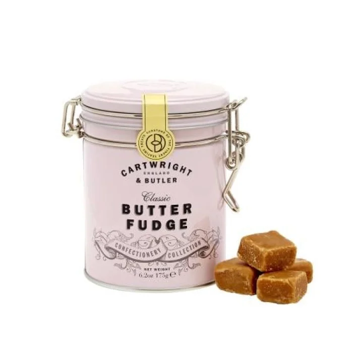 Caramele cu Unt în cutie metalică 175g Cartwright & Butler