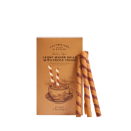 Rulouri Crocante din Napolitană cu Cremă de Cacao 150G Cartwright & Butler Rulouri Crocante din Napolitană cu Cremă de Cacao 150G Cartwright & Butler
