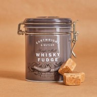 Fudge cu Whisky în cutie metalică 175g Cartwright & Butler
