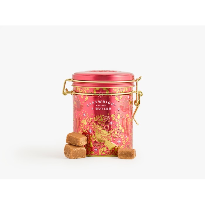 Caramele cu Unt în Cutie Metalică - 12 Zile de Crăciun 175g Cartwright & Butler