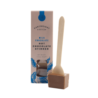 Ciocolată cu lapte pe băț 40g Cartwright & Butler Ciocolată cu lapte pe băț 40g Cartwright & Butler