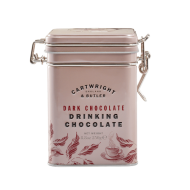Fulgi de Ciocolată Caldă Neagră în cutie metalică 250g Cartwright & Butler Fulgi de Ciocolată Caldă Neagră în cutie metalică 250g Cartwright & Butler