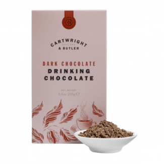 Fulgi de Ciocolată Caldă Neagră 250g Cartwright & Butler