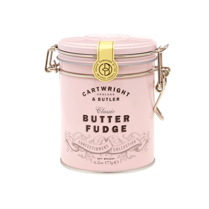 Caramele cu Unt în cutie metalică 175g Cartwright & Butler