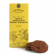 Biscuiți cu 3 tipuri de Ciocolată 200g Cartwright & Butler Biscuiți cu 3 tipuri de Ciocolată 200g Cartwright & Butler