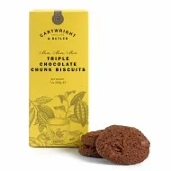 Biscuiți cu 3 tipuri de Ciocolată 200g Cartwright & Butler