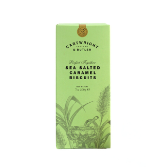 Biscuiți cu Caramel Sărat 200g Cartwright & Butler  Biscuiți cu Caramel Sărat 200g Cartwright & Butler