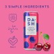 Apa Minerală cu Gust de Cireșe - 330ml Dash -Unicorn Neturals Apa Minerală cu Gust de Cireșe, Fără Îndulcitori - 0 Calorii - 330ml Dash