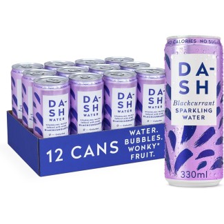 Apa Minerală cu Gust de Coacăze Negre, Fără Îndulcitori - 0 Calorii - 330ml Dash Apa Minerală cu Gust de Coacăze Negre, Fără Îndulcitori - 0 Calorii - 330ml Dash