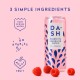 Apa Minerală cu Gust de Zmeură, Fără Îndulcitori - 0 Calorii - 330ml Dash