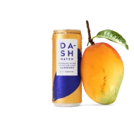 Apa Minerală cu Gust de Mango, Fără Îndulcitori - 0 Calorii - 330ml Dash