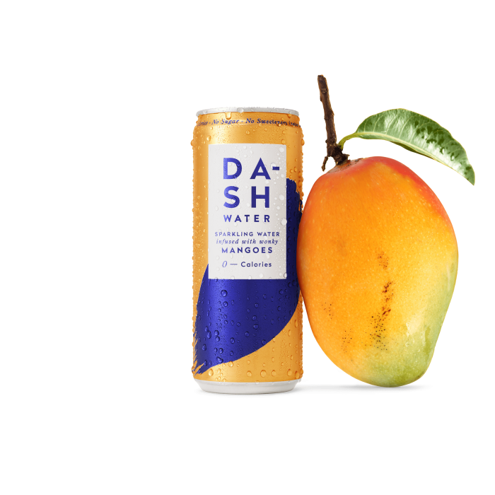 Apa Minerală cu Gust de Mango, Fără Îndulcitori - 0 Calorii - 330ml Dash