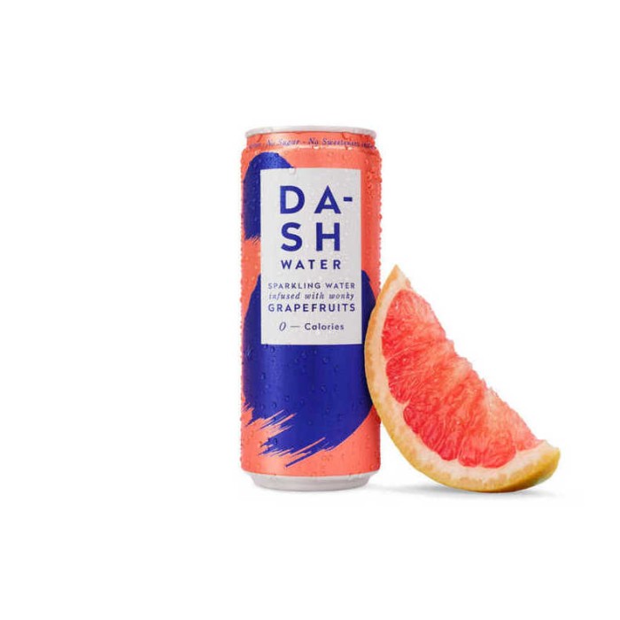 Apa Minerală cu Gust de Grapefruit, Fără Îndulcitori - 0 Calorii - 330ml Dash