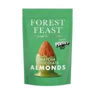 Migdale Invelite in Ciocolata cu Matcha 120g Forest Feast Migdale Invelite in Ciocolata cu Matcha 120g Forest Feast