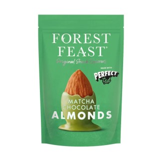 Migdale Invelite in Ciocolata cu Matcha 120g Forest Feast