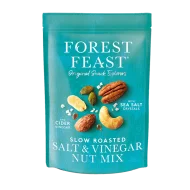 Mix de Nuci cu Sare de Mare și Oțet de Mere 120g Forest Feast