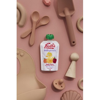 Piure Bio Măr și Piersică +6 luni 100g Frulla Piure Bio Măr și Piersică +6 luni 100g Frulla