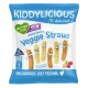 Sticksuri din Legume (Cartof, Mazare) și Orez cu aromă de Brânză +9luni 12g Kiddylicious