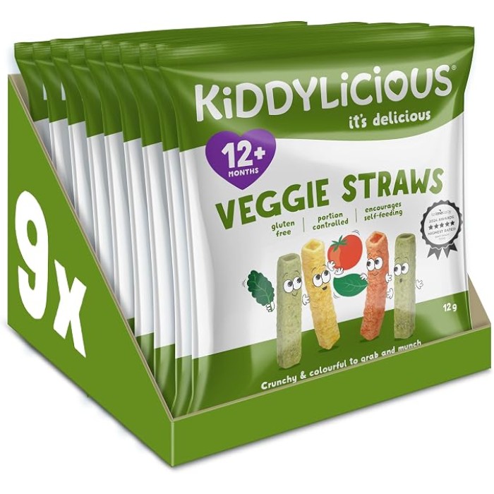 Sticksuri din Legume (Cartof, Mazare) și Orez +9luni 12g Kiddylicious