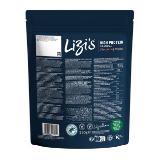 Granola Bogată În Proteine cu Ciocolată și Alune 350g Lizi's Granola Bogată În Proteine cu Ciocolată și Alune 350g Lizi's