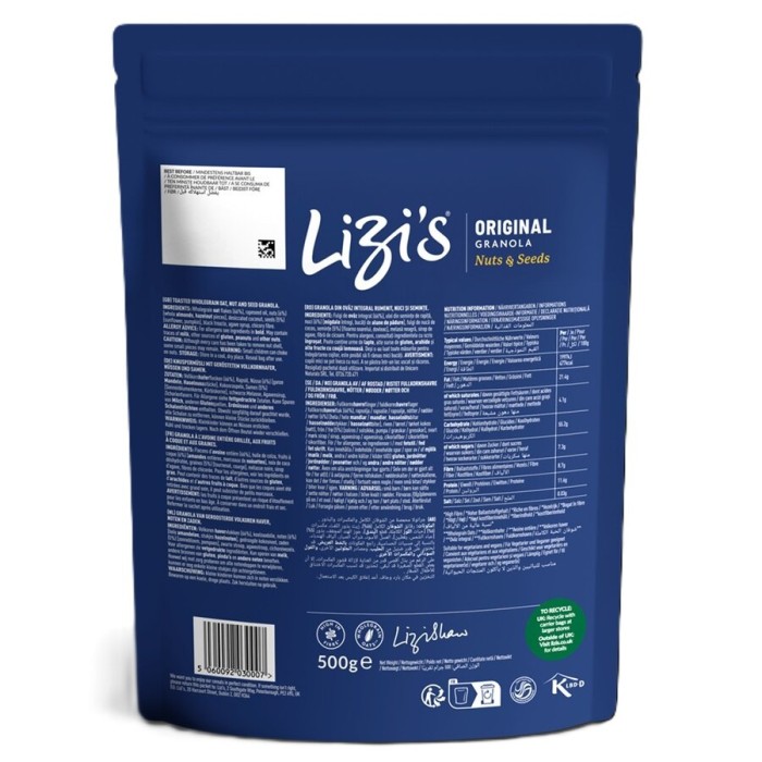 Granola bogată în proteine 350G Lizi's