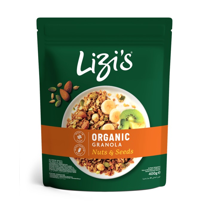 Granola Organic 400G Lizi's