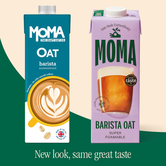 Băutură vegetală din ovăz Barista 1L Moma Foods