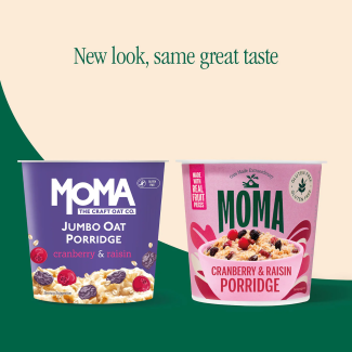 Ovăz fără gluten cu merișoare și stafide 70g Moma Ovăz fără gluten cu merișoare și stafide 70g Moma