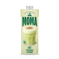 Băutură Vegetală din Ovăz cu Aromă de Fistic 1L Moma Băutură Vegetală din Ovăz cu Aromă de Fistic 1L Moma