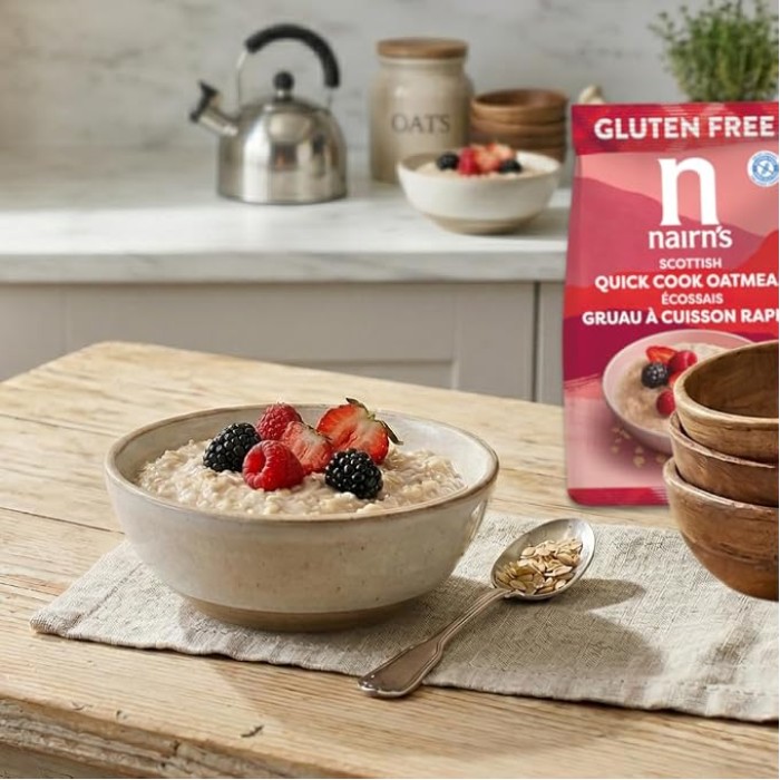 Fulgi de Ovăz Integral Fără Gluten Fulgi de Ovăz Integral Fără Gluten