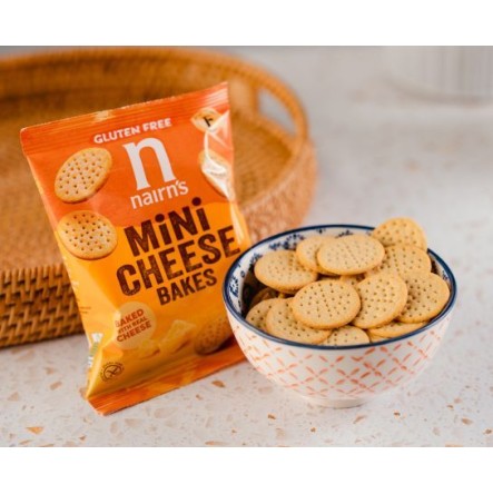 Mini Biscuiți cu Brânză Fară Gluten 45g Nairn's
