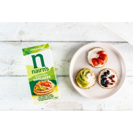 Pâinici organice din ovăz integral 250g Nairn's